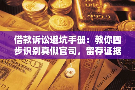 北京借款诉讼避坑手册：教你四步识别真假官司，留存证据不踩雷