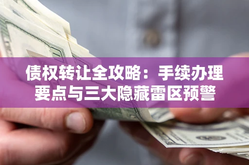 北京债权转让全攻略：手续办理要点与三大隐藏雷区预警