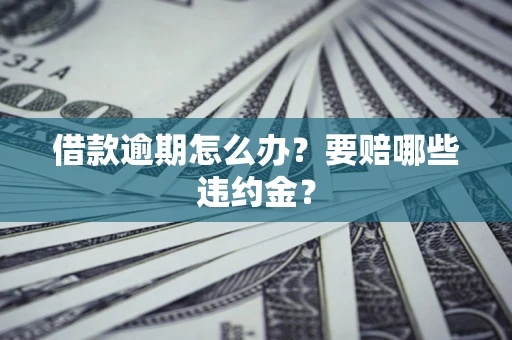 北京借款逾期怎么办？要赔哪些违约金？