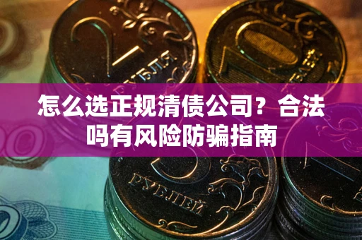 北京怎么选正规清债公司？合法吗有风险防骗指南